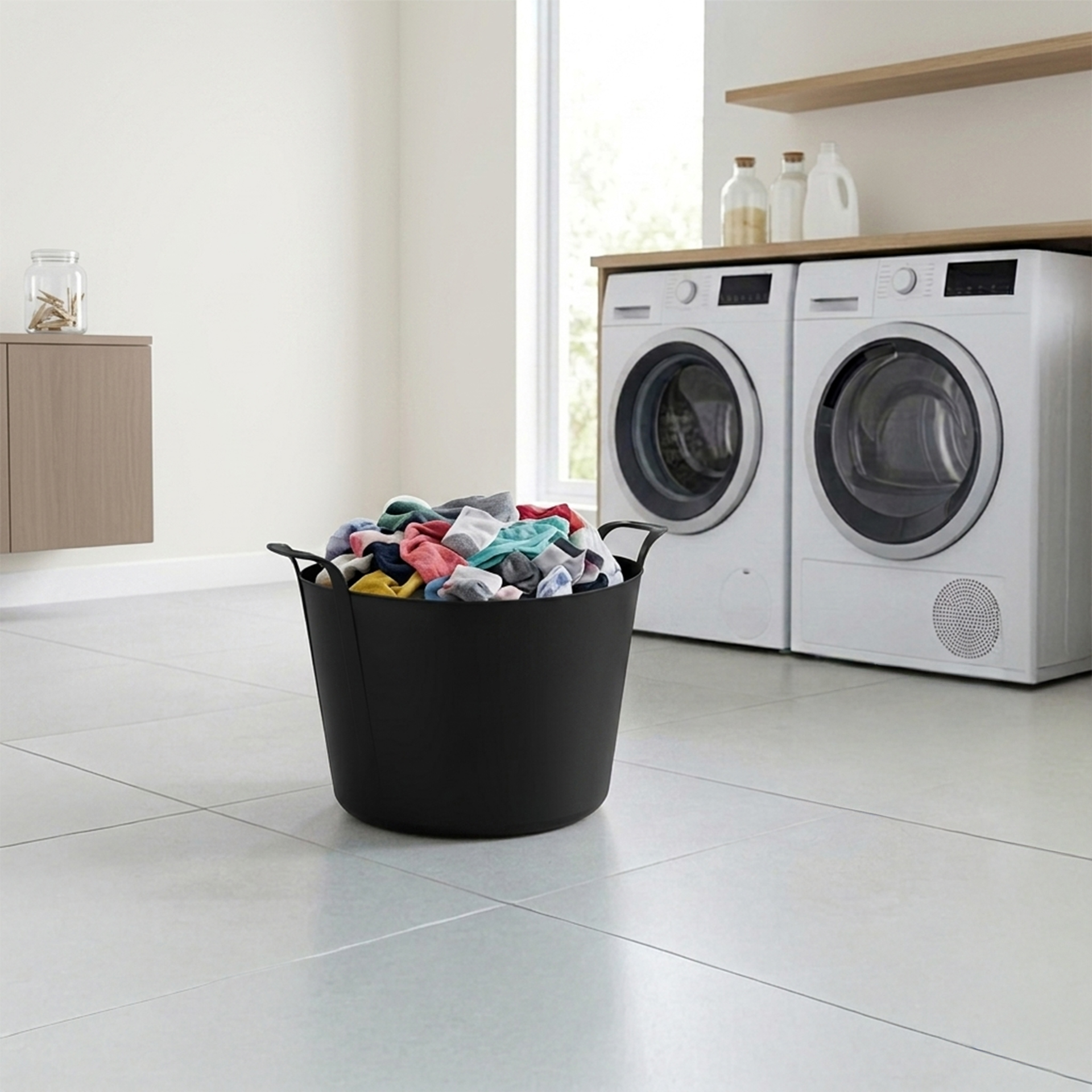 Selha Flex New Preto 26l Ø45.7X30.5cm