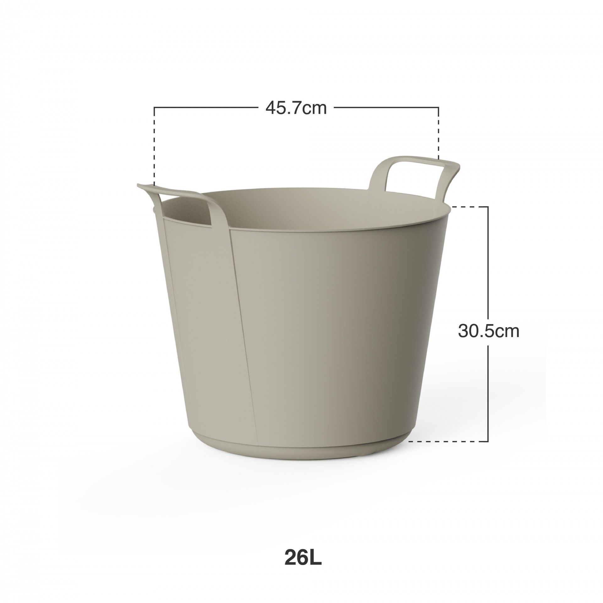Selha Flex New Cru 26l Ø45.7X30.5cm