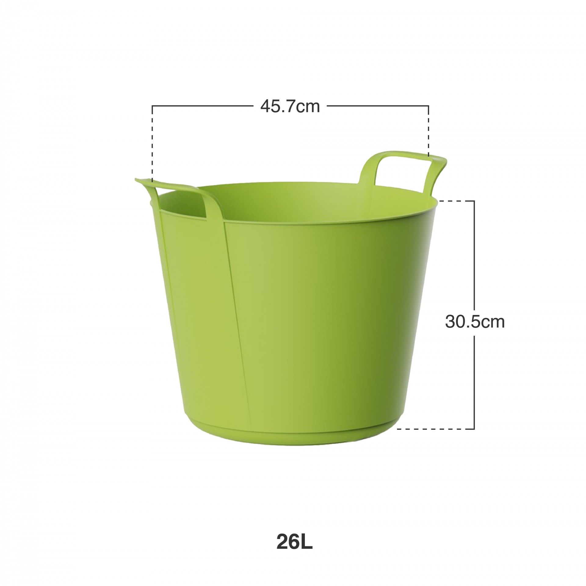 Selha Flex New Pistacio 26l Ø45.7X30.5cm