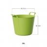 Selha Flex New Pistacio 26l Ø45.7X30.5cm Selha Flex New Pistacio 26l Ø45.7X30.5cm