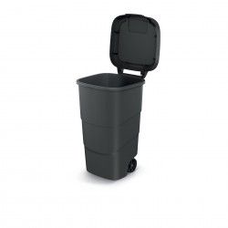 Contentor Com Rodas Preto 110l