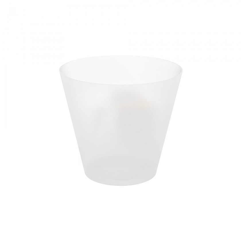 Balde Gelo Pl�stico Garrafas Transparente 8l