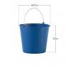 Balde Plasticom Asa Metal 8l 27X22cm Balde Plasticom Asa Metal 8l 27X22cm
