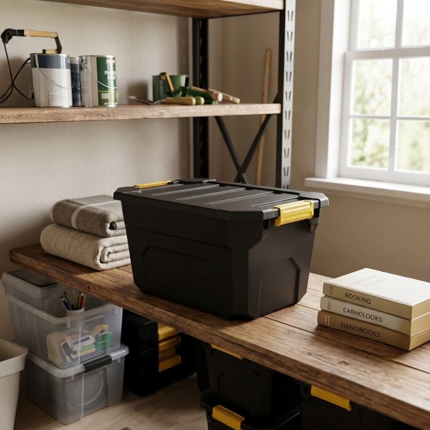 Caixa Arrumos Cargo 54l 59X39X31cm Caixa Arrumos Cargo 54l 59X39X31cm