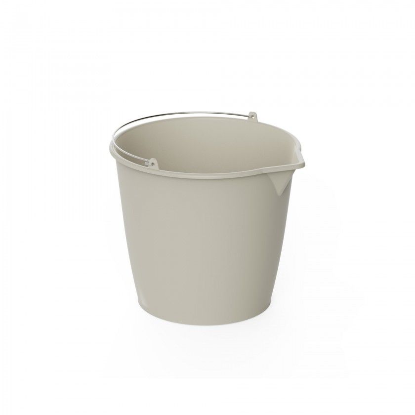 Balde Plástico Asa Metal Cru 13l Ø33X26cm Balde Plástico Asa Metal Cru 13l Ø33X26cm