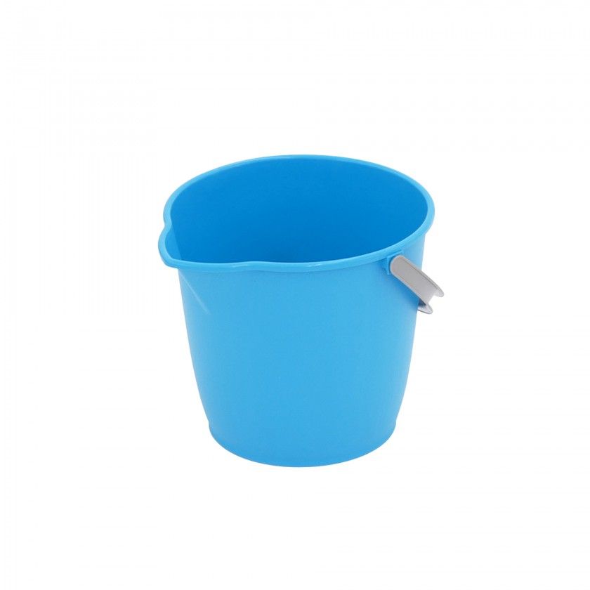 Balde Plástico Asa Plástica Azul 13l Ø33X26cm Balde Plástico Asa Plástica Azul 13l Ø33X26cm