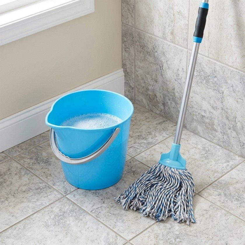 Balde Plástico Asa Plástica Azul 13l Ø33X26cm Balde Plástico Asa Plástica Azul 13l Ø33X26cm