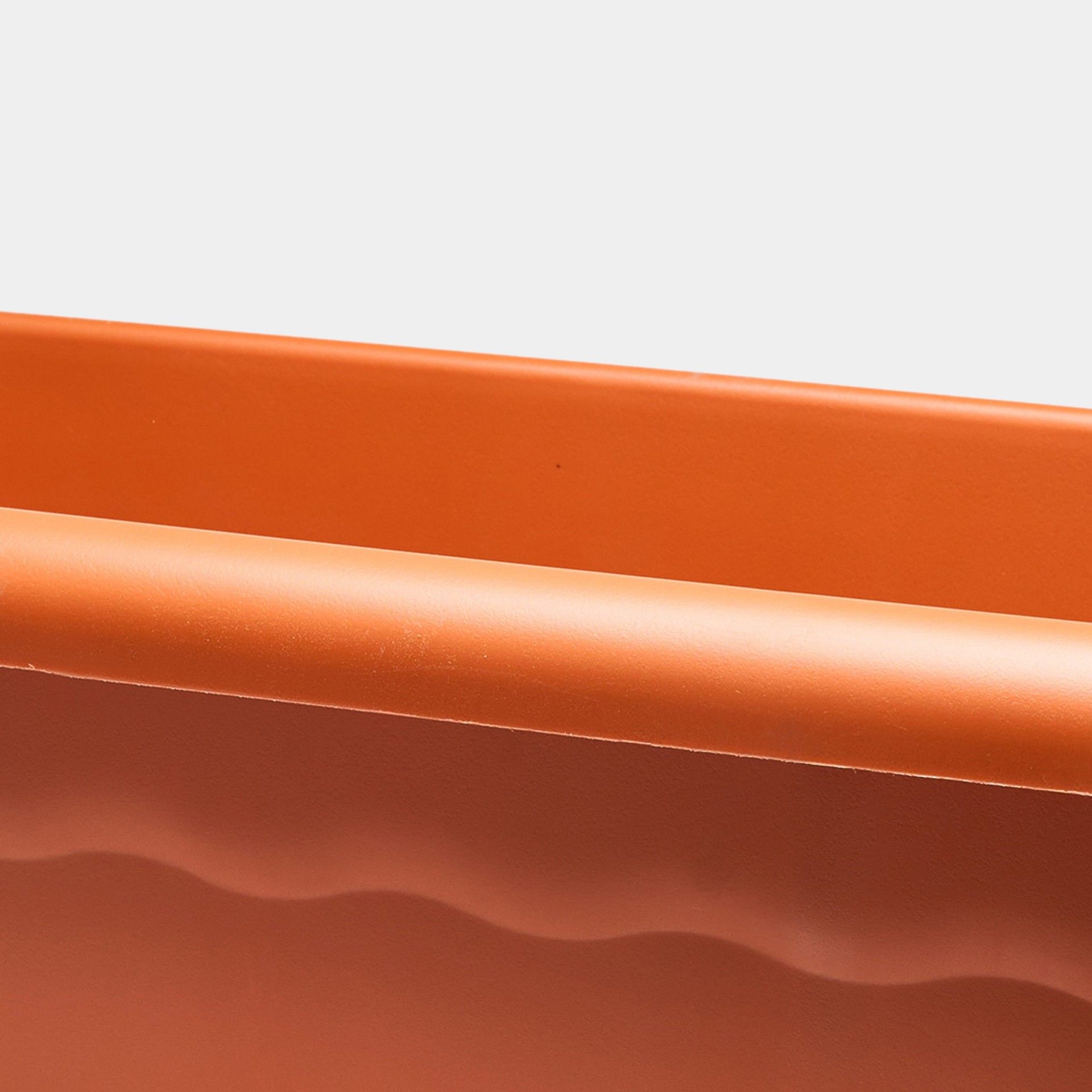 Floreira Terra Plástica Terracota 60X26cm