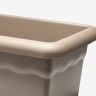 Floreira Terra Plástica Taupe 80X26cm Floreira Terra Plástica Taupe 80X26cm