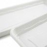 Prato Para Floreira Terra Branco 47X19cm Prato Para Floreira Terra Branco 47X19cm