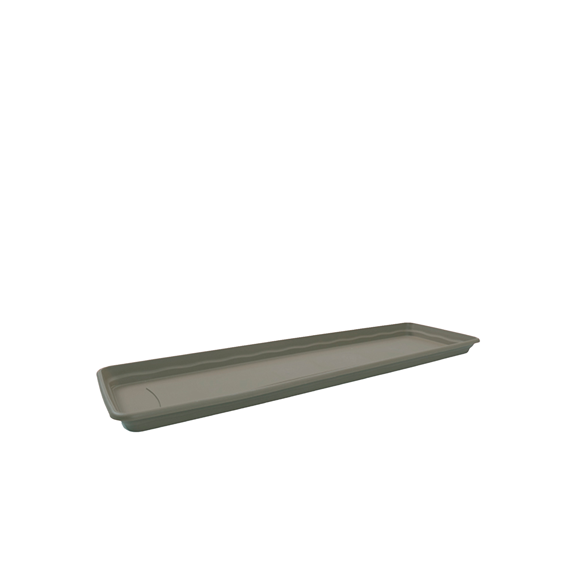 Prato Para Floreira Terra Taupe 77X29cm