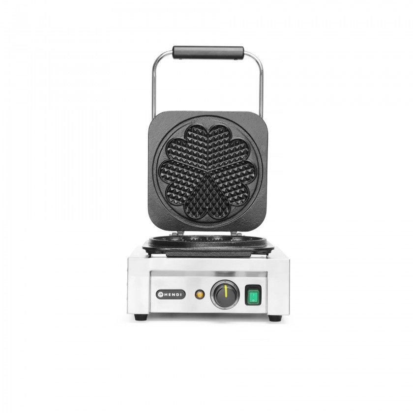 Máquina Waffles Heart Hendi 2200W 33X54X55cm Máquina Waffles Heart Hendi 2200W 33X54X55cm