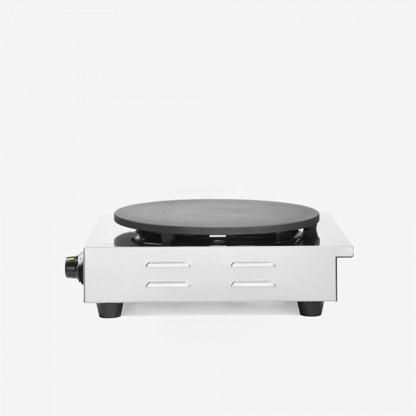Máquina Crepes Com Espátula Hendi 3000W Máquina Crepes Com Espátula Hendi 3000W