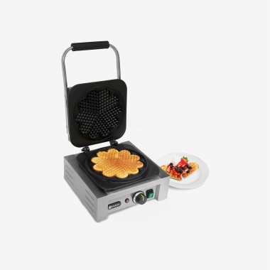 Máquina Waffles Heart Hendi 2200W 33X54X55cm