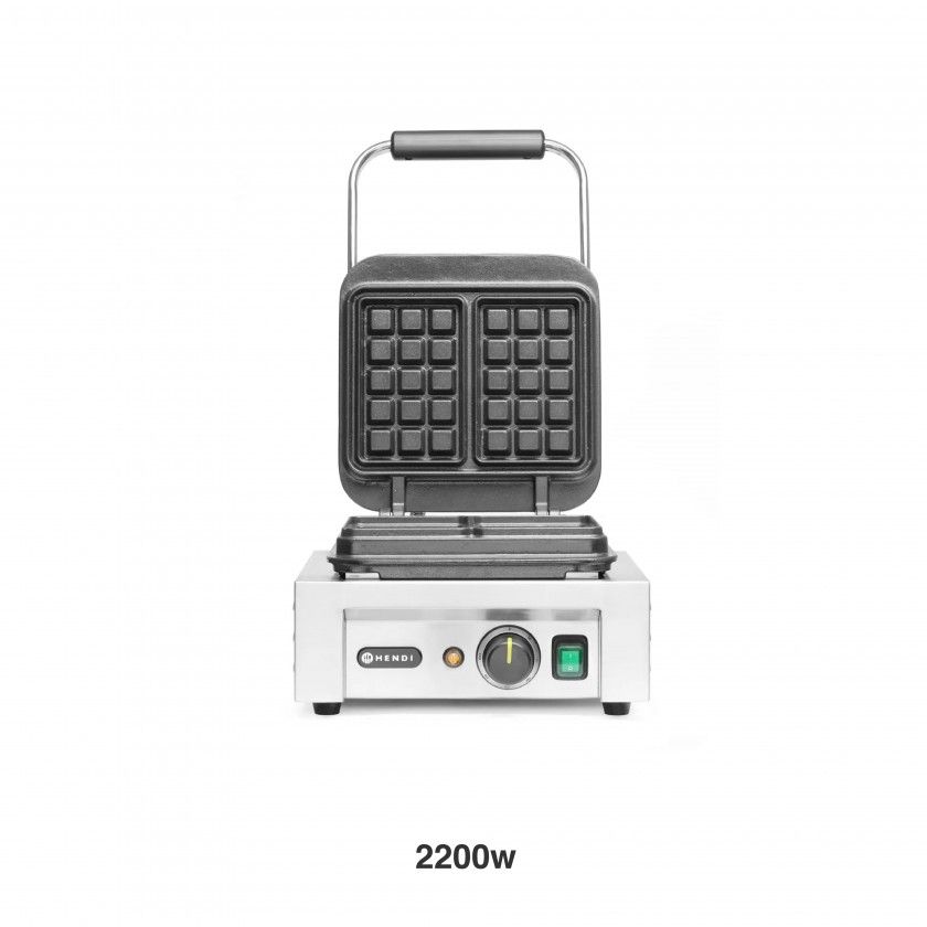 M�quina Waffles Brussels Hendi 2200W 33X52X56cm