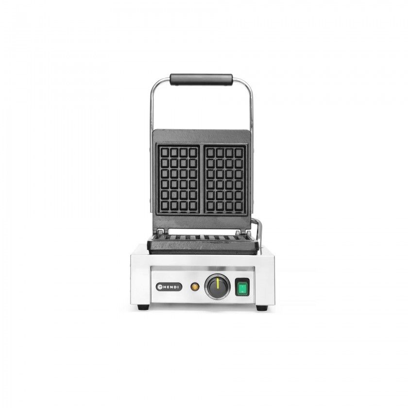 Máquina Waffles Liège Hendi 1500W 33X36X56cm Máquina Waffles Liège Hendi 1500W 33X36X56cm