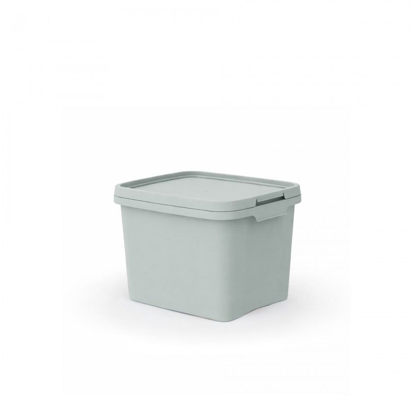 Caixa Arrumos Plástica Quadrado 30L 40X32X32cm Caixa Arrumos Plástica Quadrado 30L 40X32X32cm