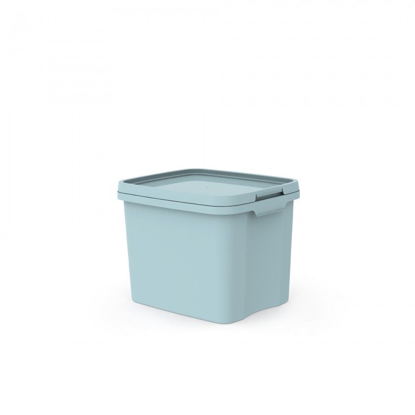 Caixa Arrumos Plástica Quadrado 30L 40X32X32cm Caixa Arrumos Plástica Quadrado 30L 40X32X32cm