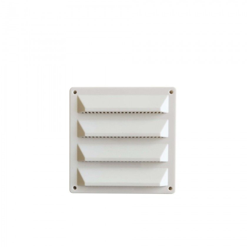 Grelha Ventila��o Com Fecho Girat�rio 12X12cm