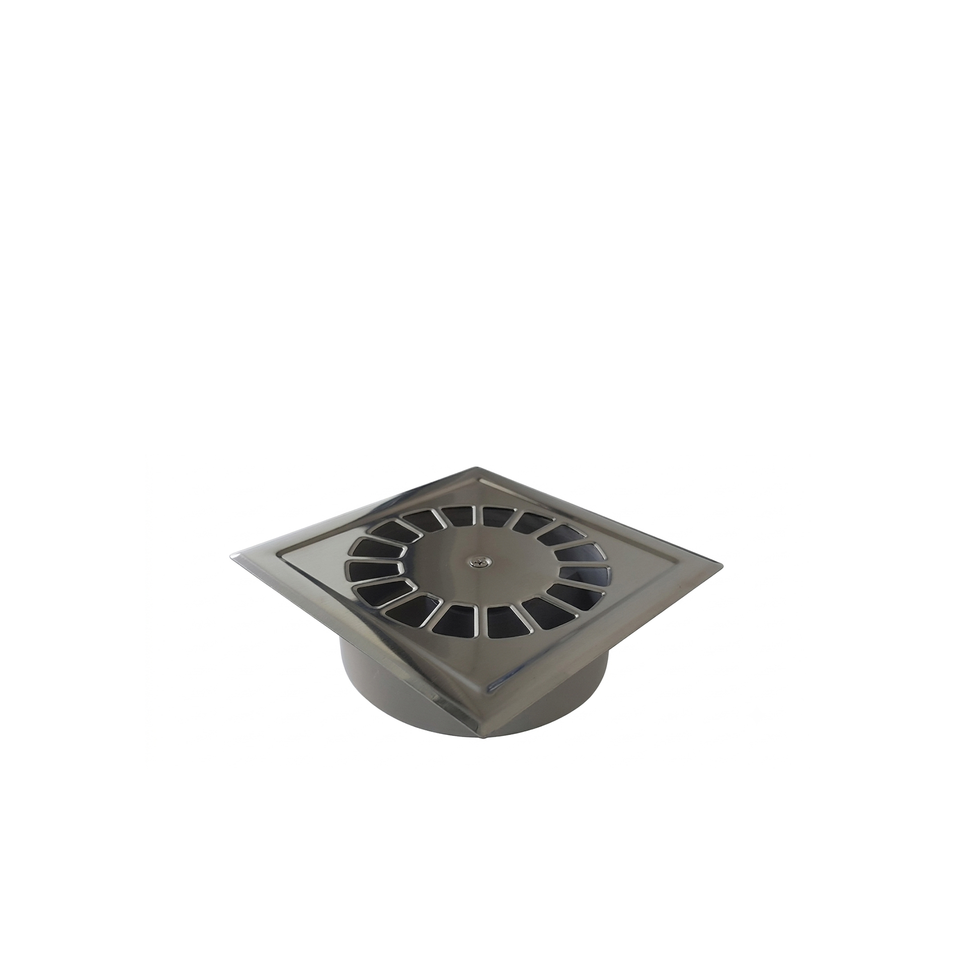 Sumidouro Vertical Grelha Inox 10X10cm