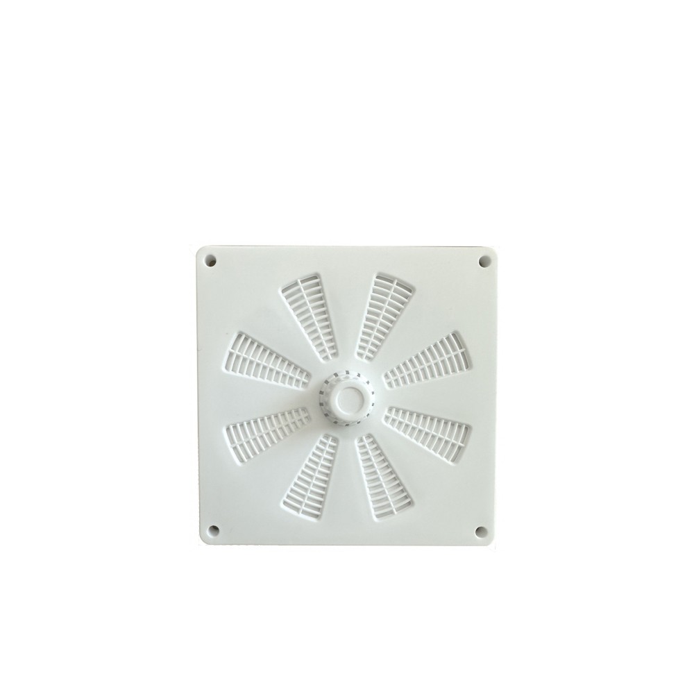 Grelha Ventilação Giratoria12X12cm