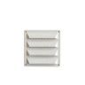 Grelha Ventila��o Com Fecho Girat�rio 12X12cm