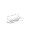 Bandeja Aperitivos Inox 10.5X21X3cm