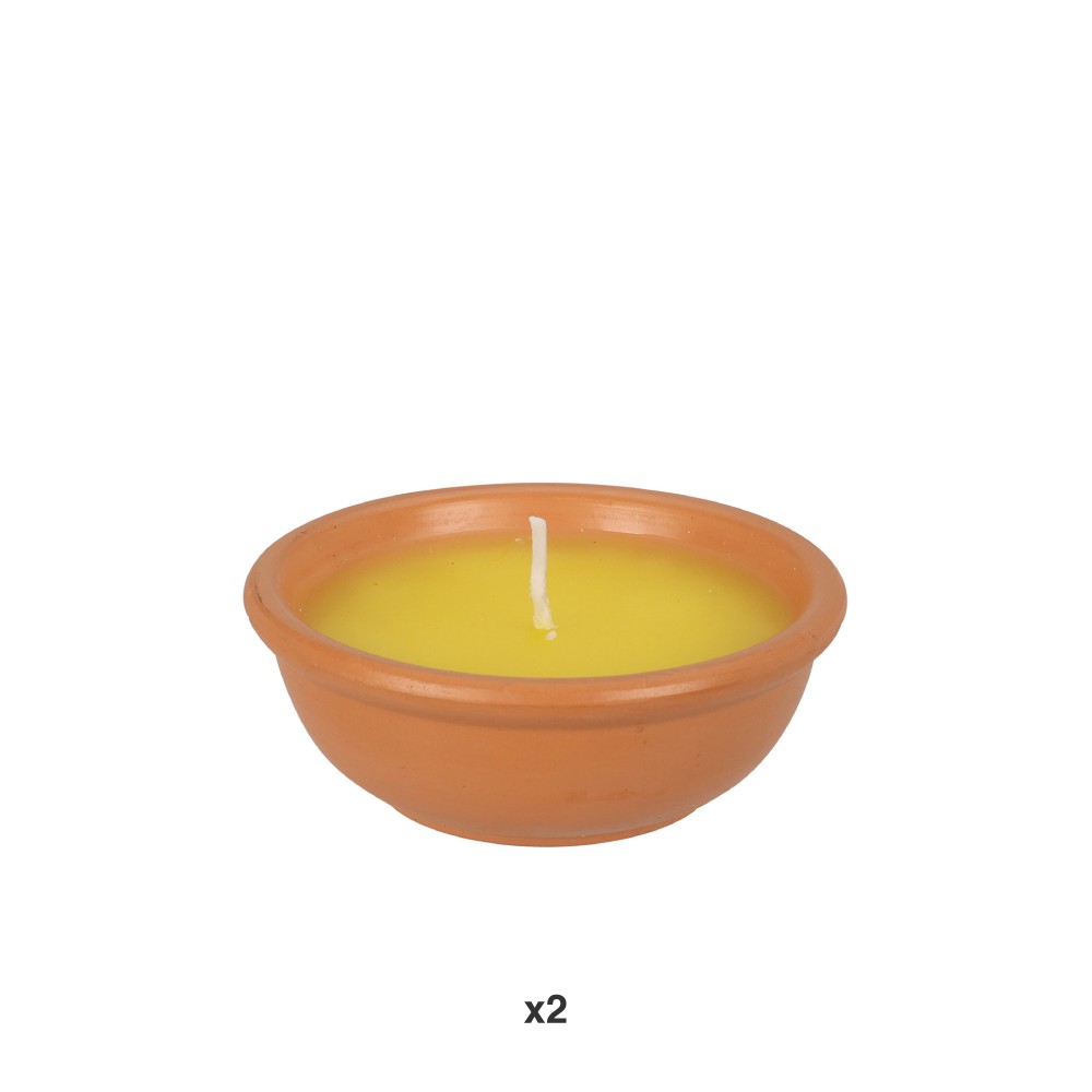 Vela Citronela Pack 4
