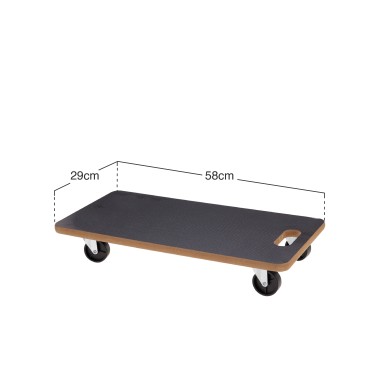 Carro Servi�os Com Rodas 58X29cm