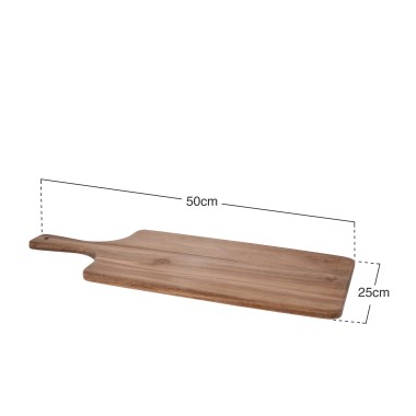 Tábua Corte Acacia 55X25cm