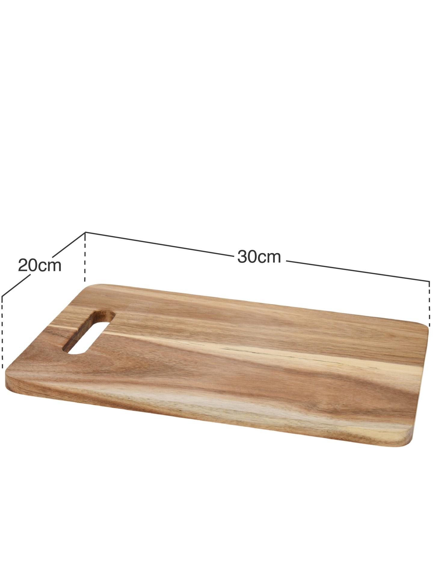 Tábua Corte Acacia 30X20cm