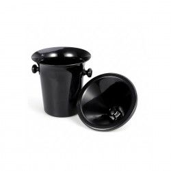 Cuspideira Pvc Preta 4l