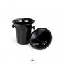 Cuspideira Pvc Preta 4l Cuspideira Pvc Preta 4l