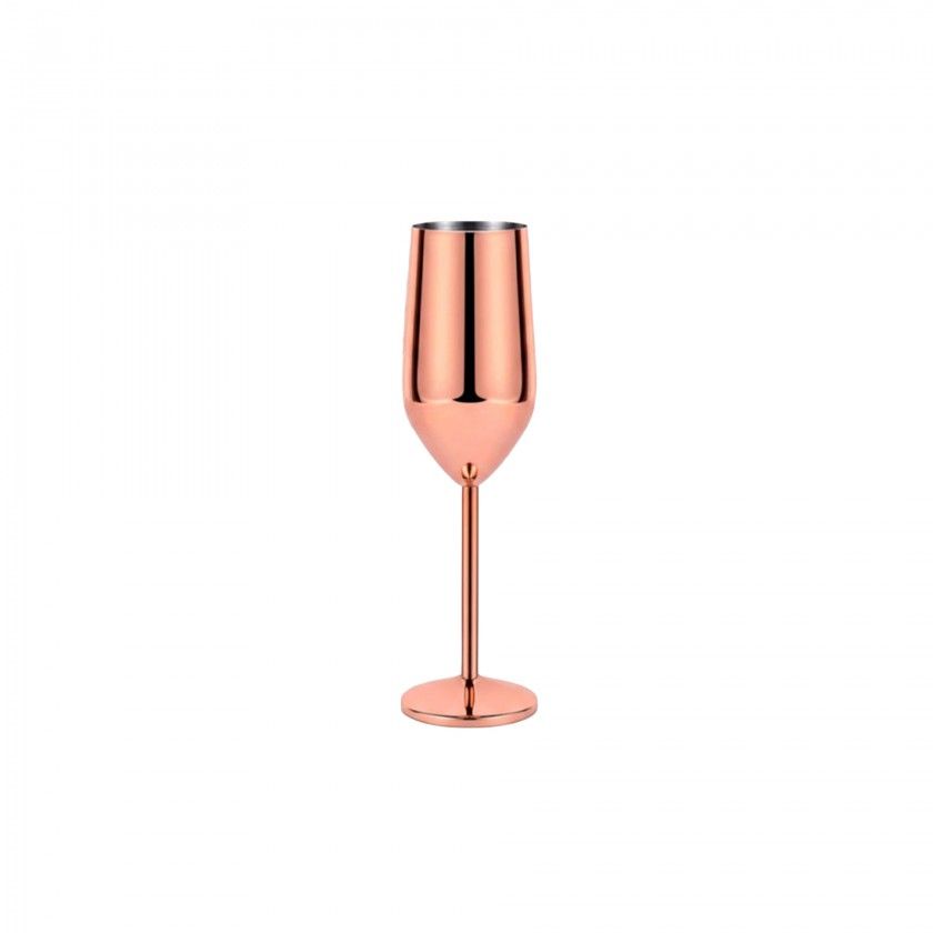 Flute Inox Cobre 200ml Flute Inox Cobre 200ml