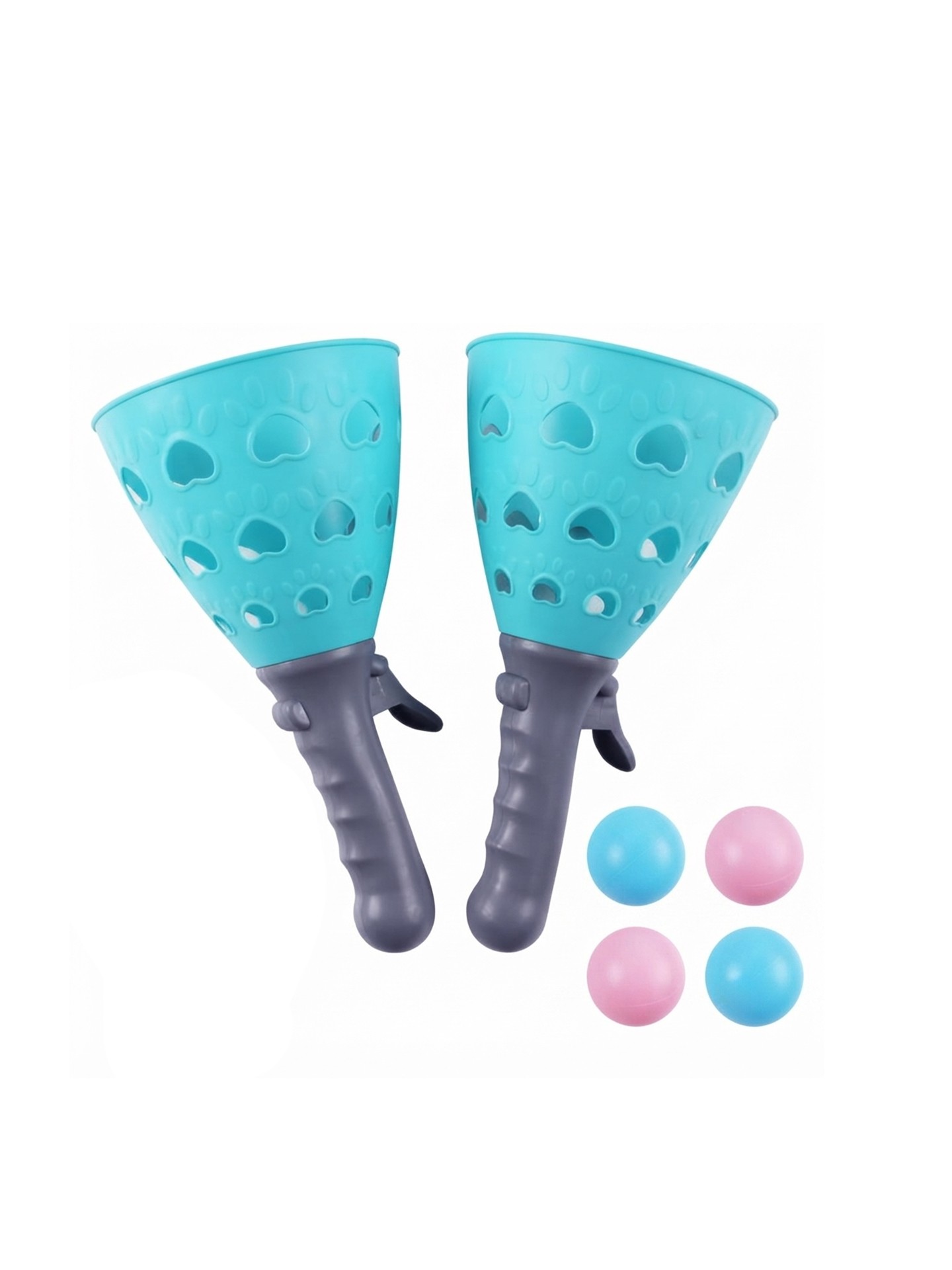 Brinquedo Lança Bolas 24cm Pack 2
