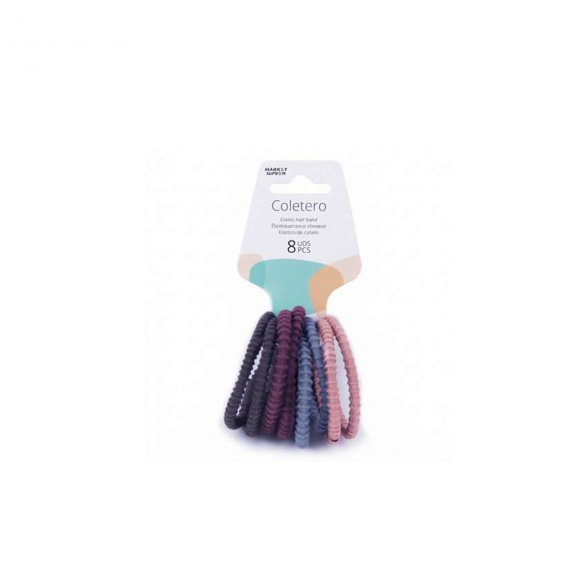 Elástico Cabelo 16cm Pack 8 Elástico Cabelo 16cm Pack 8
