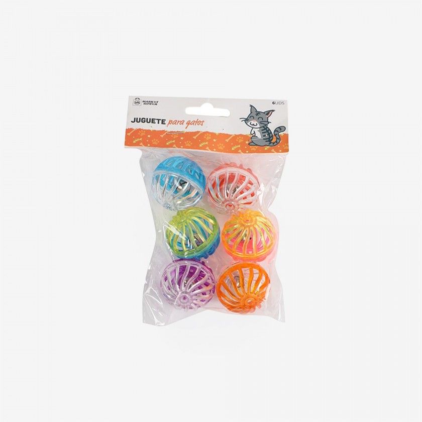 Brinquedo Gato 4cm Pack 6 Brinquedo Gato 4cm Pack 6