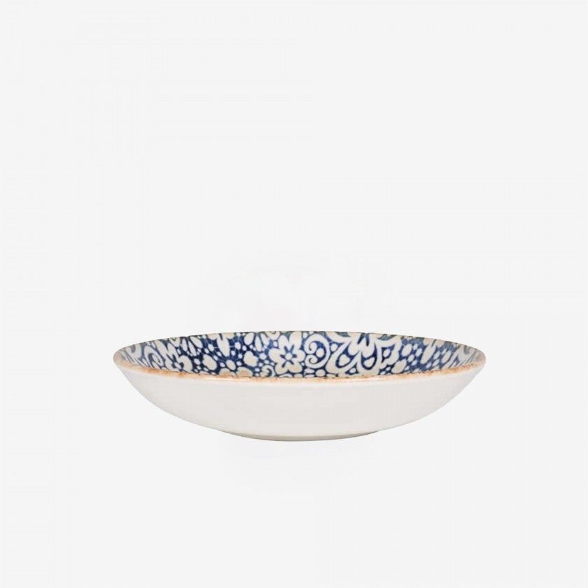 Prato Fundo Porcelana Alhambra Gourmet Multicor 1l 23X4cm Prato Fundo Porcelana Alhambra Gourmet Multicor 1l 23X4cm