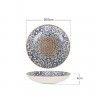 Prato Fundo Porcelana Alhambra Gourmet Multicor 1l 23X4cm Prato Fundo Porcelana Alhambra Gourmet Multicor 1l 23X4cm