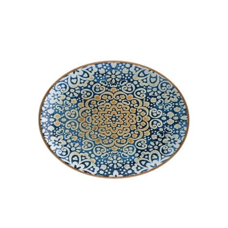 Bandeja Porcelana Alhambra Gourmet Oval Multicor - Image product