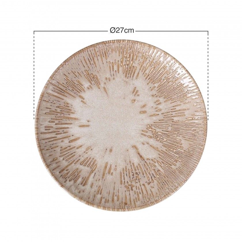 Prato Raso Gourmet Barroco I Ø27X2.5cm Prato Raso Gourmet Barroco I Ø27X2.5cm