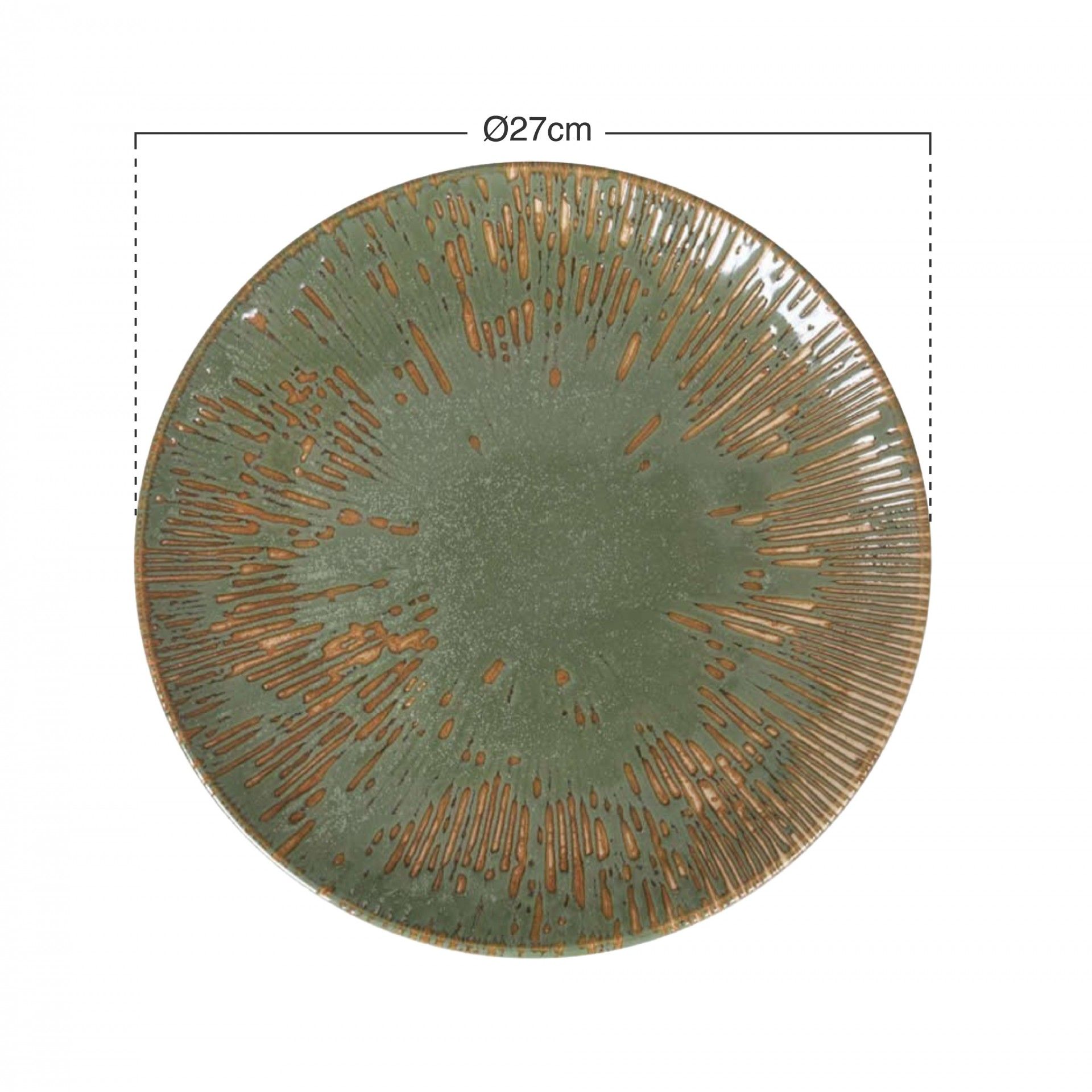 Prato Raso Gourmet Barroco II Ø27X2.5cm
