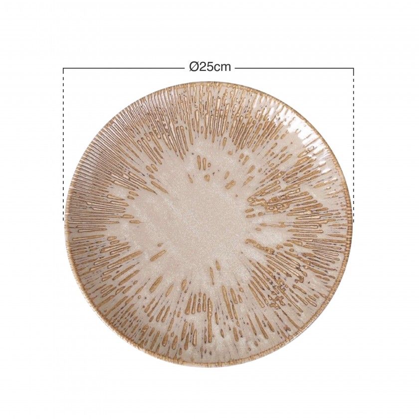 Prato Raso Gourmet Barroco I Ø25X2.5cm Prato Raso Gourmet Barroco I Ø25X2.5cm