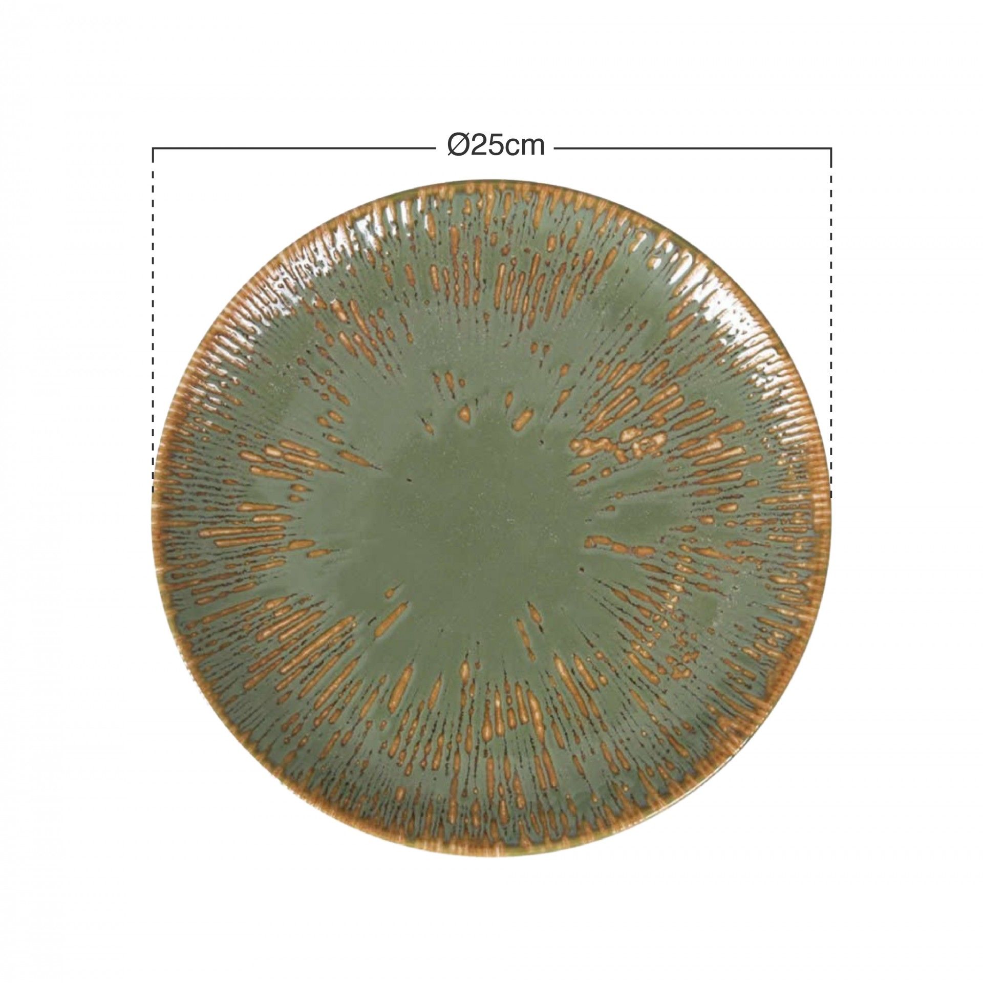 Prato Raso Gourmet Barroco II Ø25X2.5cm
