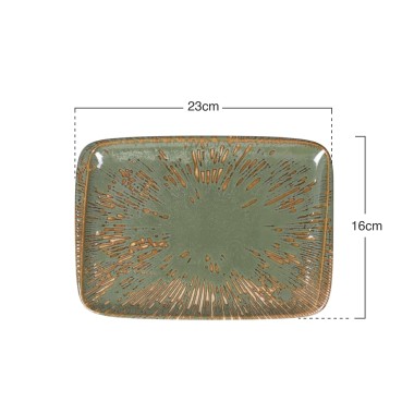 Bandeja Barroco II Retangular 23X16cm