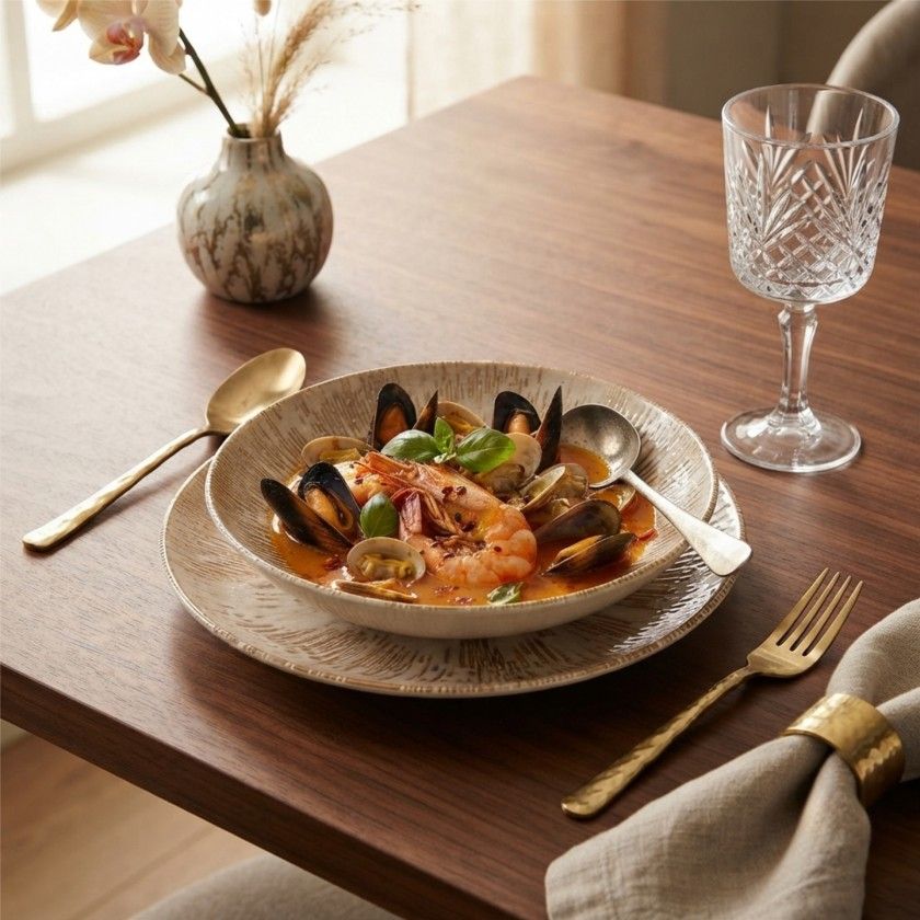 Prato Sopa Gourmet Barroco I Ø23X4cm Prato Sopa Gourmet Barroco I Ø23X4cm