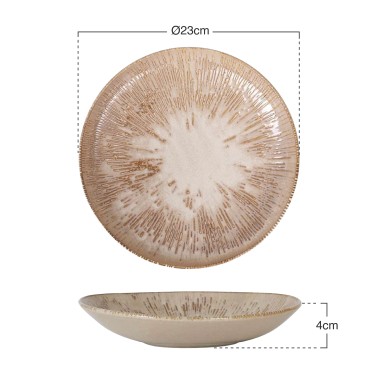 Prato Sopa Gourmet Barroco I Ø23X4cm