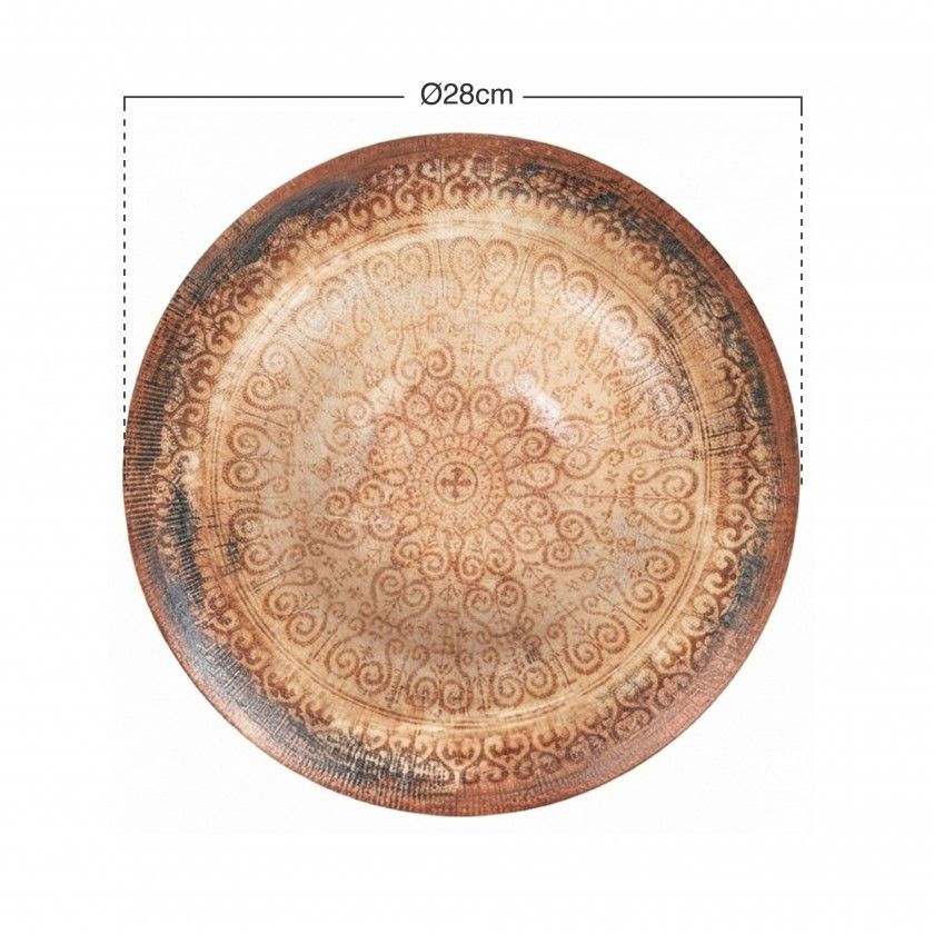 Prato Raso Albus Castello �28X2.5cm