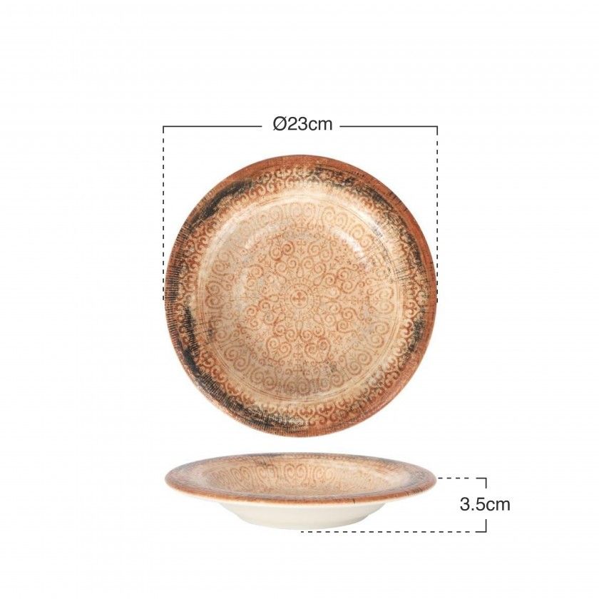 Prato Sopa Albus Castello �23x3.5cm