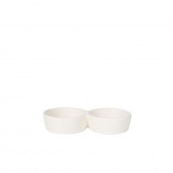 Tigela Dupla 16X8X3cm Tigela Dupla 16X8X3cm